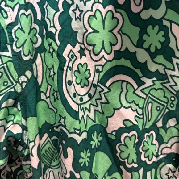 TIPSY ELVES MEN'S RETRO ST. PADDY'S BUTTON DOWN SHIRT - Picture 8 of 11